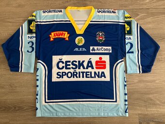 Hokejový fan dres HC Vsetin Roman Čechmánek - výměna - 2