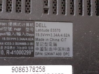 Dell E5570 - díly - 2