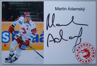 Autogramy hráčů HC Oceláři Třinec - 2