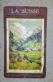 Vilímkova mapa a švýcarský kalendář r. 1927 - 2