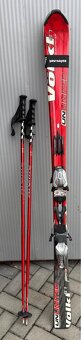 Lyžařský set dámský lyže lyžáky a hůlky - 2
