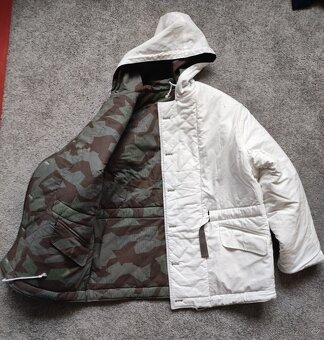 Zimní vatovaná bunda WH - oboustranná - 2