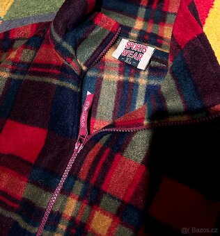 SPORTS WEAR PÁNSKÁ ZIMNÍ FLEECE BUNDA XL(DLE MÍR XXL) - 2