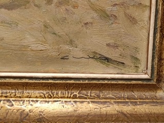 Obraz Šumava 1977, olejomalba 48x58 - 2