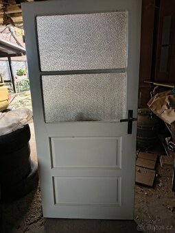 starší dveře z modřínu - 2