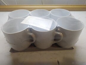 Hrnky Československo Karlovarský porcelán sada - 2
