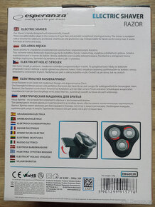 Holicí Strojek Esperanza Razor EBG002K nový - 2