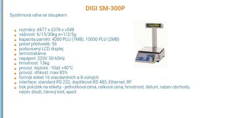 Váha Digi SM 300 - 2