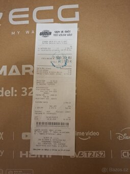 Prodám úplně novu televizi ECG FSV252 - 2