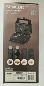 Nový sendvičovač Sencor - 2
