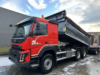 Volvo FMX 540 6x4 / kombinace tahač + sklápěč / zvedačka - 2