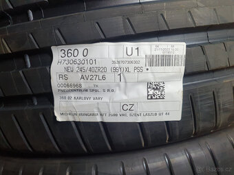 BMW Michelin Pilot super sport 275/35 245/40 r20 - nová sada - 2