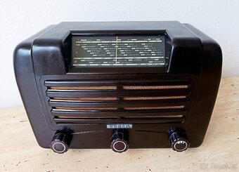 Krásné starožitné rádio Tesla Talisman 305U, top stav - 2