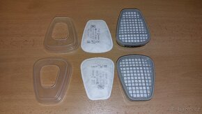 Polomaska 3M 6x ABEK1 filtry - 2