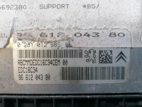 Peugeot - Citroen ECU Bosch EDC 16C34 0281012985 - 2