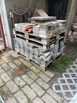 Betonová zámková dlažba CSB KOST šedá - 2