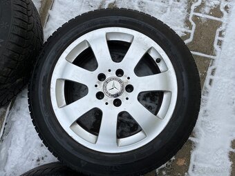 4x alu kola 5x112 R16, zimní pneu - 2