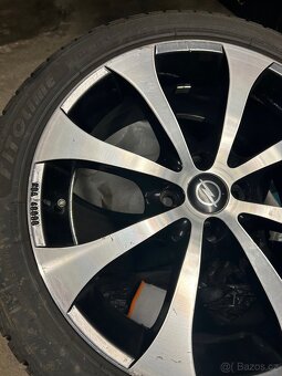 Alu kola 4x100, Opel Corsa s pneu M+S Fortune 215/45 R17 - 2