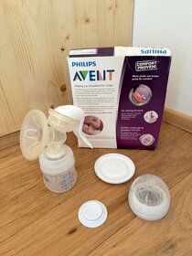 Odsávačka mateřského mléka manuální Philips Avent - 2