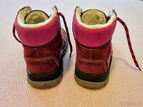 Dětské botičky Boots4U kožené (vel. 24) - 2