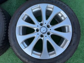 Originál alu kola Mercedes E-class 5x112 R18 zima - 2