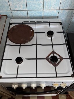 Plynový sporák MORA s elektrickou troubou – na prodej - 2