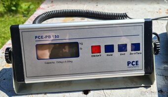 Digitální plošinová váha PCE PB 150 (použití i jako osobní) - 2