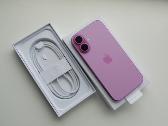 APPLE iPhone 16 128GB Pink - ZÁRUKA - NEPOUŽIT - 2