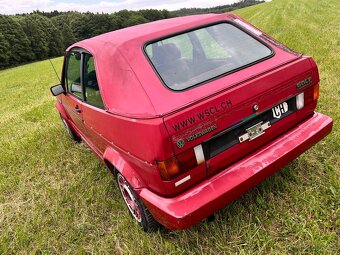 Vw Golf mk1 cabrio 1.8 72 kw 4/1990 karman - 2