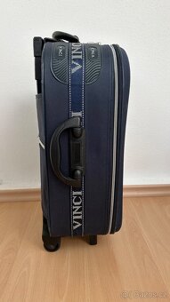 Tmavě modrý cestovní kufr zn. Vinci - 2