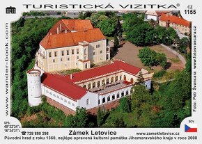 Vstupenky na zámek Letovice - 2
