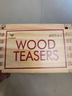 Wood teasers - anglicky, dřevěné hlavolamy - 2