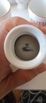 Sběratelské retro panáky pepřenka a slánka Becher liquer - 2