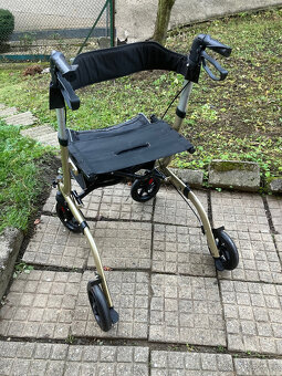 Chodítko pro seniory, skládací, odlehčené - 2