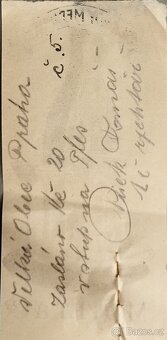 Staré účtenky - 2