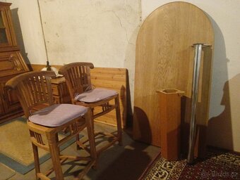 Selský stůl z pravého dubu - 2