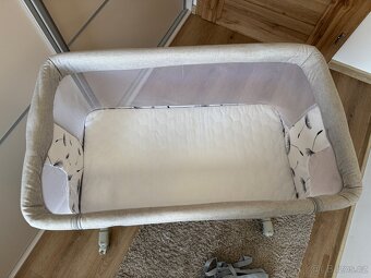 Lionelo - Dětská postýlka 3v1 AURORA šedá - 2