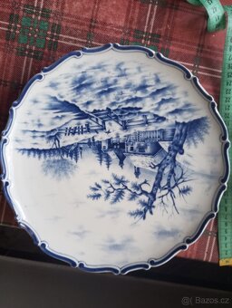 Závěsný dekorativní talíř z roku 1925 top stav - 2