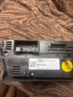 Audi A6 Ovládací panel automatické klimatizace (Climatronic - 2