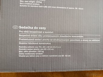 Sedátko do vany - 2
