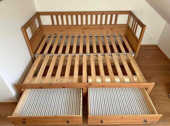 Rozkládací postel Ikea Hemnes - 2