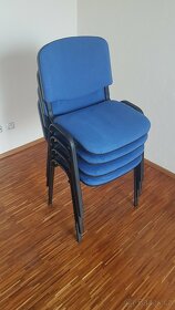 Kancelářský nábytek – židle 4ks - 2