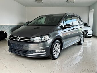 VW Touran III 1.6TDI/81Kw/2016/7-MÍST/1.MAJITEL/HEZKÝ STAV - 2