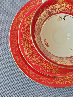 Krásná porcelánová čajová sada Alka Bavaria (1938-1958) - 2