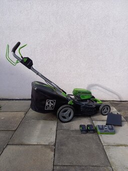 Aku sekačka na trávu Lux Tools 20V powersystem s pojezdem - 2