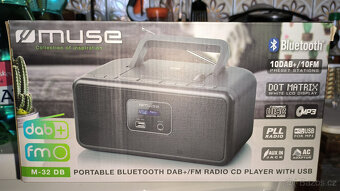 Rádio s CD, DAB+/FM, Bluetooth, USB/MP3 značky MUSE - 2