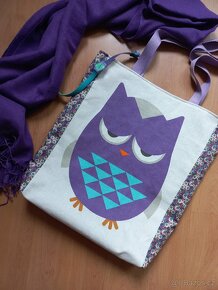 Taška handmade Sova - 2