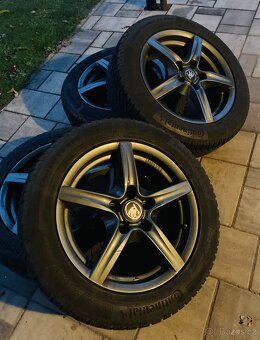 Atraktivní alu sada Škoda 205/55 R16, velmi pěkná - 2