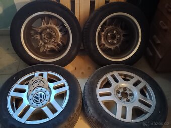 ALU disky origo golf IV, Michelin 205/55R16 - 2