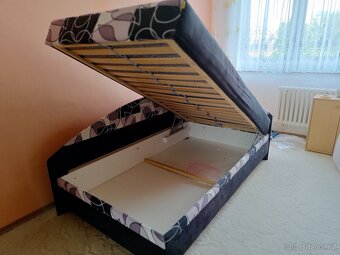 Postel s úložným prostorem 200x120 - 2